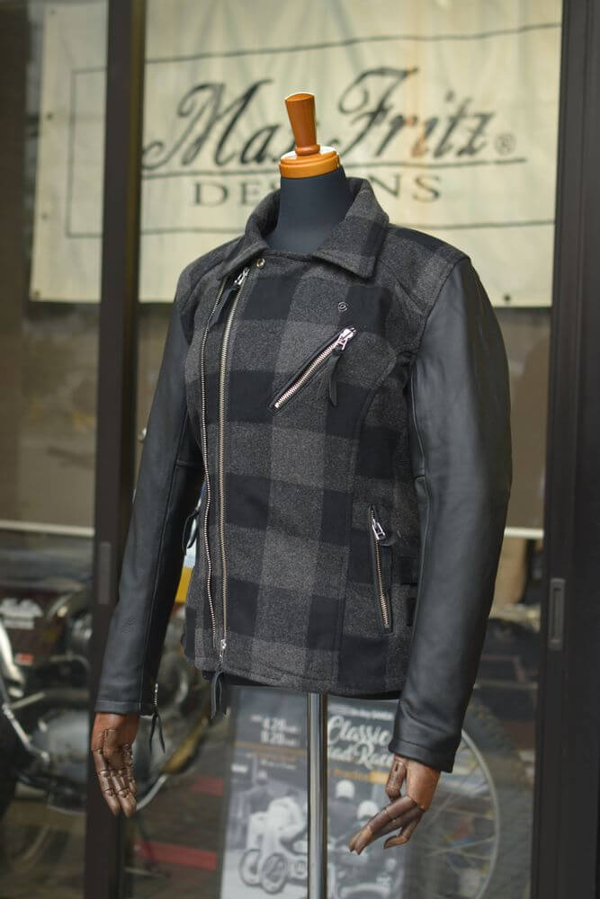 ブロックチェックダブルライダース/MFB-2568 マックスフリッツ神戸