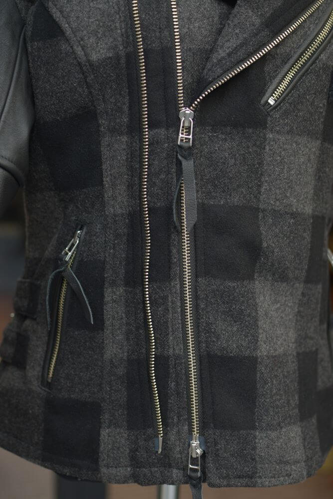 ブロックチェックダブルライダース/MFB-2568 マックスフリッツ神戸