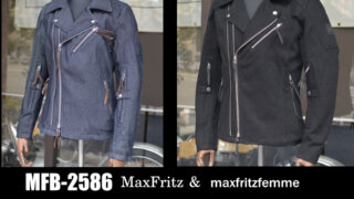 Max Fritz 肘パッド付きジャケット エアインテークダブルライダース3入荷！！ | マックスフリッツ神戸