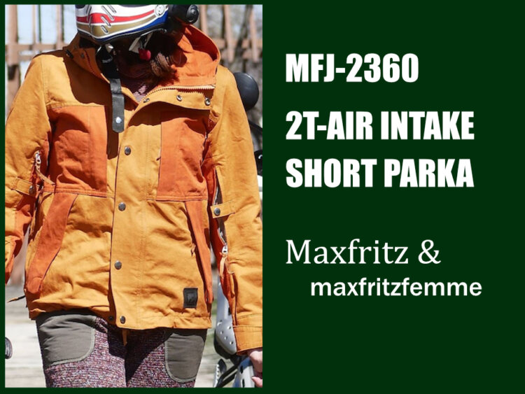 マックスフリッツ　MFJ-2360　２Ｔエアインテークショートパーカ