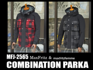 コンビネーションパーカ/MFJ-2565　マックスフリッツ神戸
