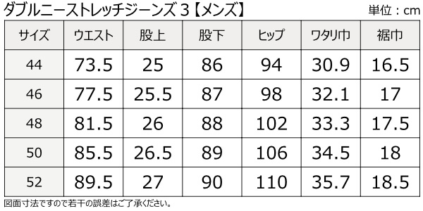 ダブルニーストレッチジーンズ３/MFP-2555【マックスフリッツ神戸】