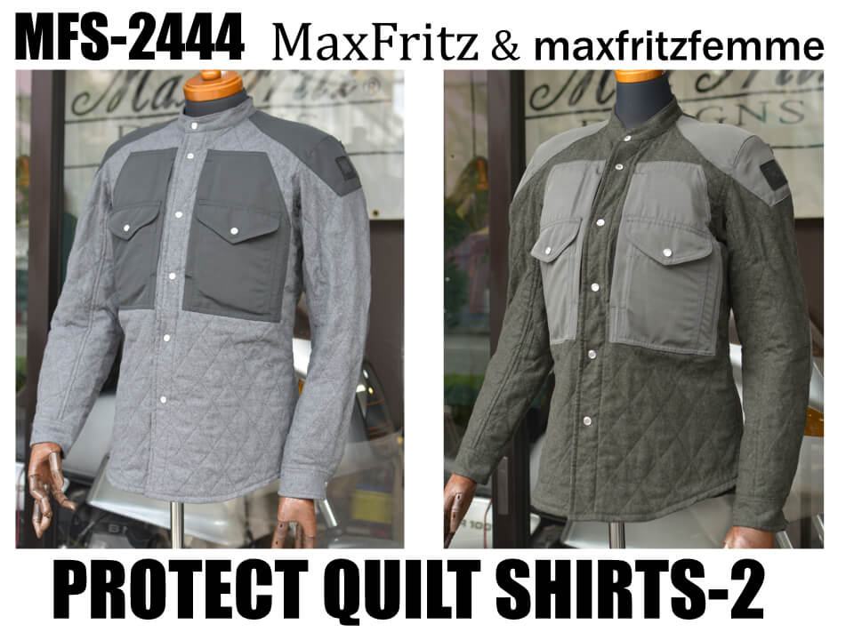 マックスフリッツ　MFS-2444 プロテクトキルトシャツ２