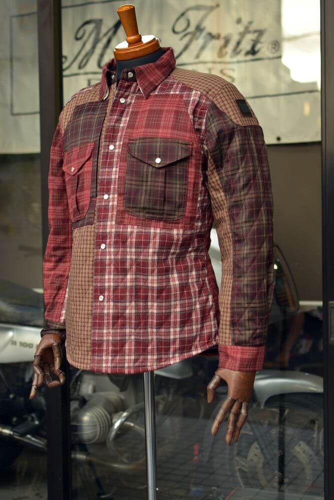 プロテクトキルトBDシャツ/MFS-2569 マックスフリッツ神戸