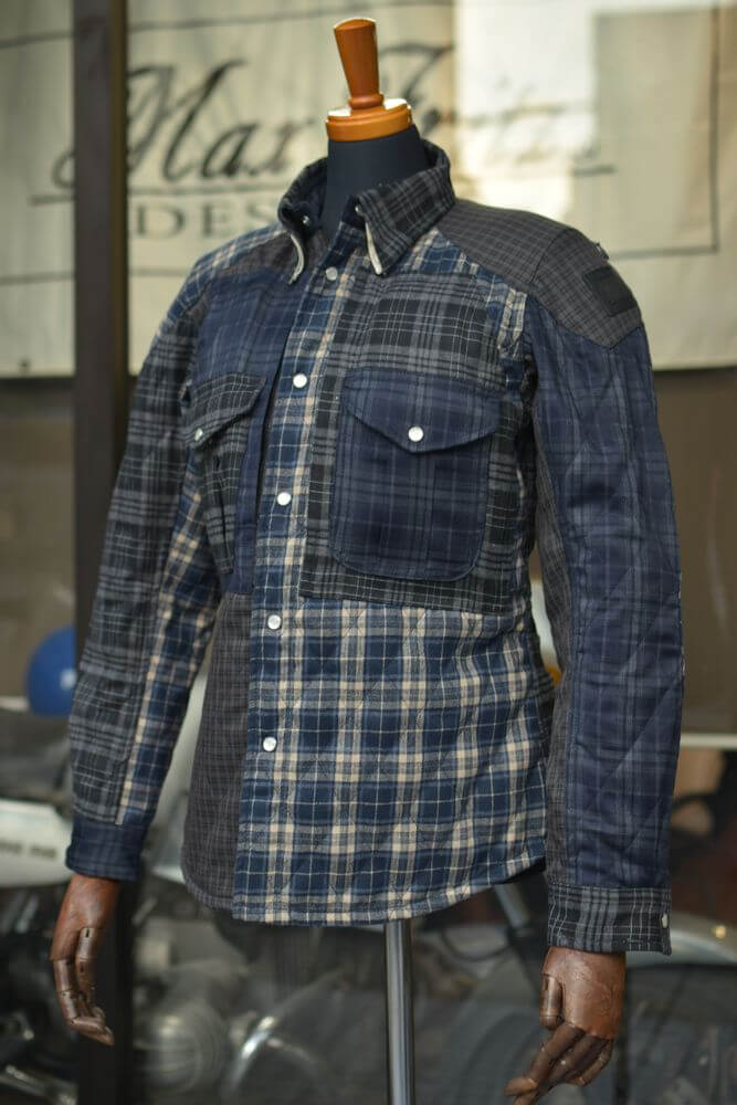 プロテクトキルトBDシャツ/MFS-2569　マックスフリッツ神戸