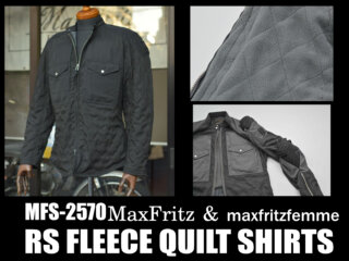 MFS-2570/RSフリースキルトシャツ　マックスフリッツ神戸